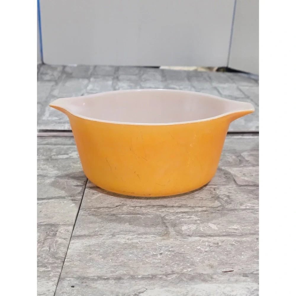 Pyrex Friendship Red 045 Oval 2.5 QT, 474 1.5 QT and 474-B 1.5qt Casserole Dish